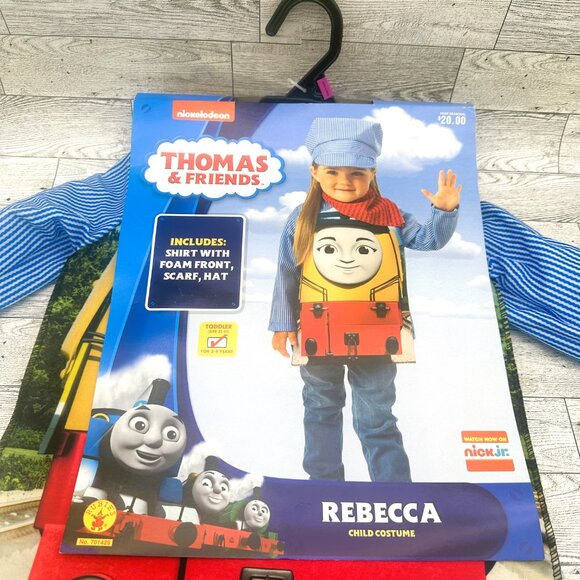 NWT Nickelodeon Thomas & Friends Toddler Size 3T-4T Rebecca Halloween Costume - Picture 2 of 6